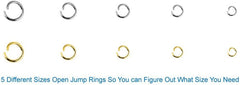 close-up of lobster clasps used in jewellery making
