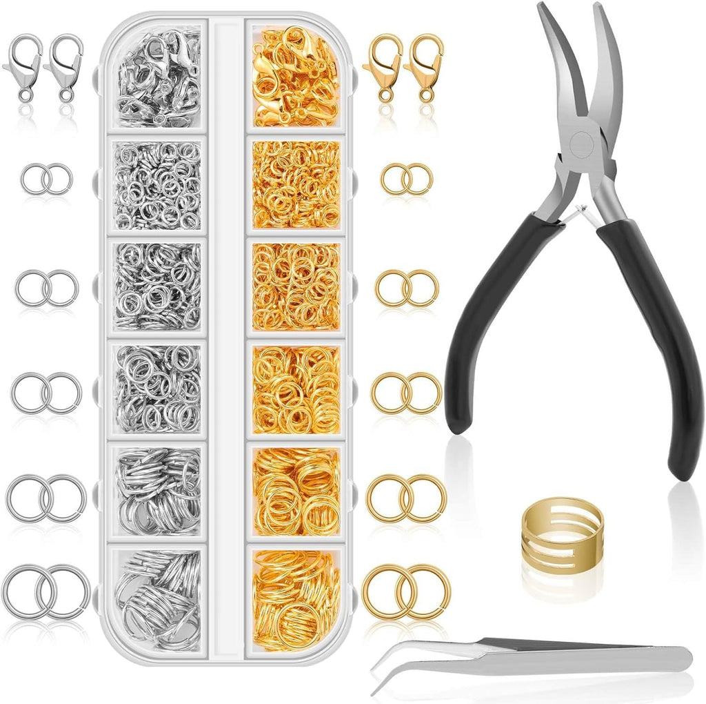 colourful accessory pieces in DIY jewellery kit