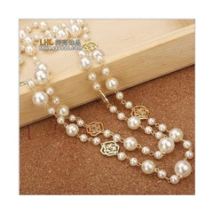 Multi-strand Pearl Necklace showcase