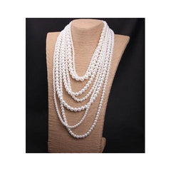Multi-strand Pearl Necklace showcase
