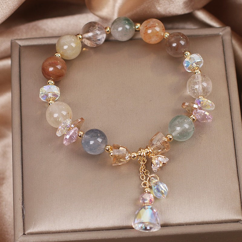 Fashion accessory bracelet with Austrian rhinestones