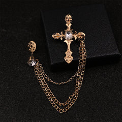 Stylish unisex brooch for formal wear