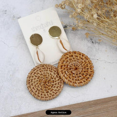Colourful Boho Drop Earrings Image 2