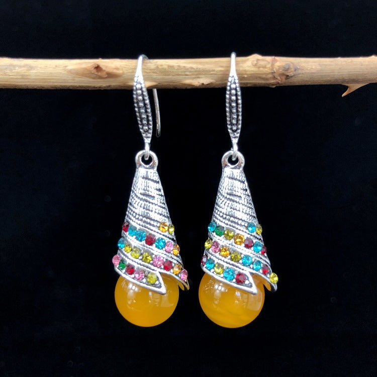 Stylish Bohemian Earrings in Multiple Colors Image 5