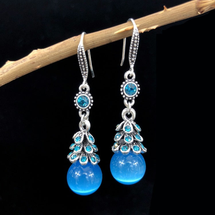 Elegant Crystals Accent on Earrings Image 10