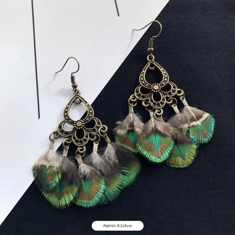Lightweight fashion tassel earrings image 5