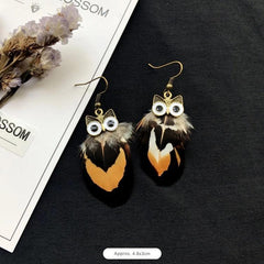 Unique feather earrings for fashion lovers image 9