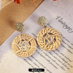 Stylish handcrafted earrings in multiple colours
