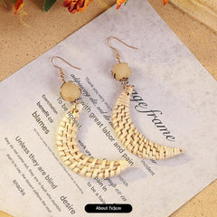 Geometric patterned earrings for stylish women