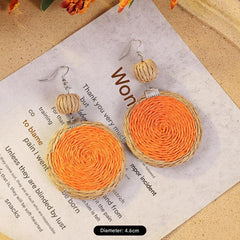 Vintage-inspired geometric earrings for casual wear