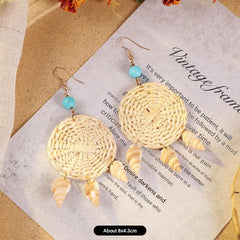 Stylish handcrafted earrings in multiple colours