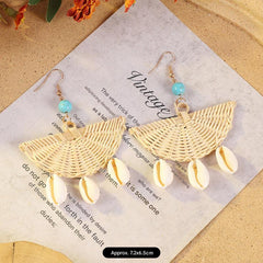 Vintage-inspired geometric earrings for casual wear