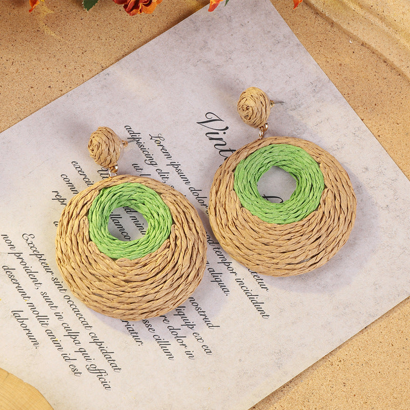 Stylish handcrafted earrings in multiple colours