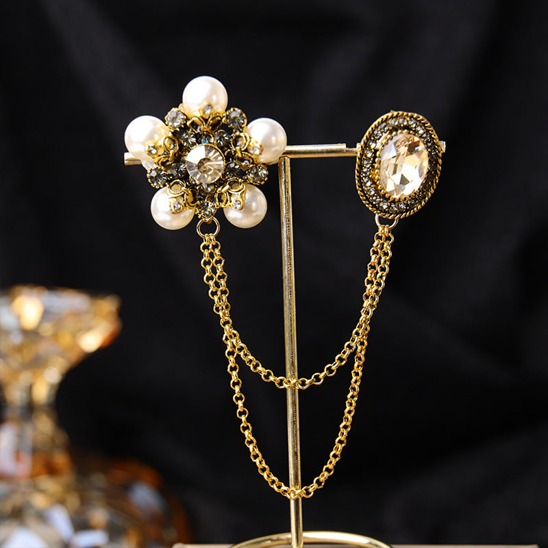 Necklace styled elegantly on a model