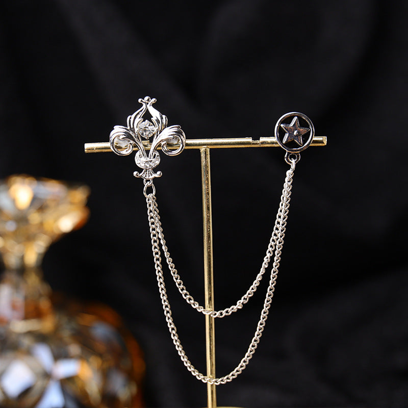 Necklace styled elegantly on a model