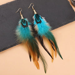Lightweight earrings showcasing their design