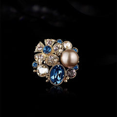Vintage Style Flower Brooch Image 6