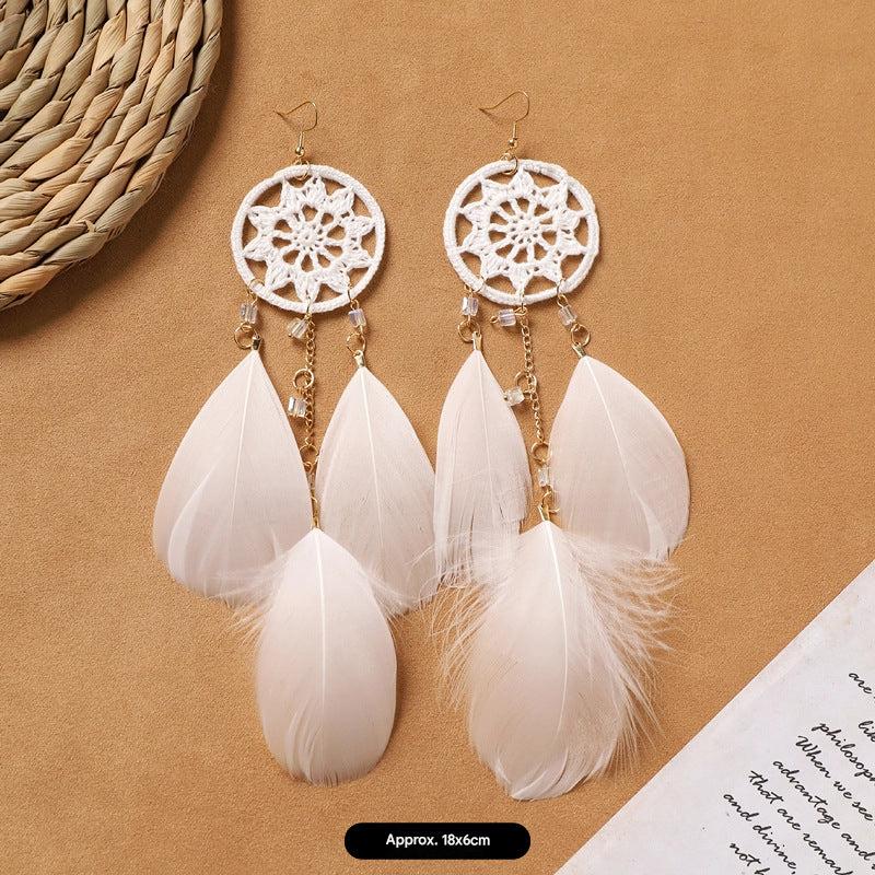 stylish bohemian earrings showcased