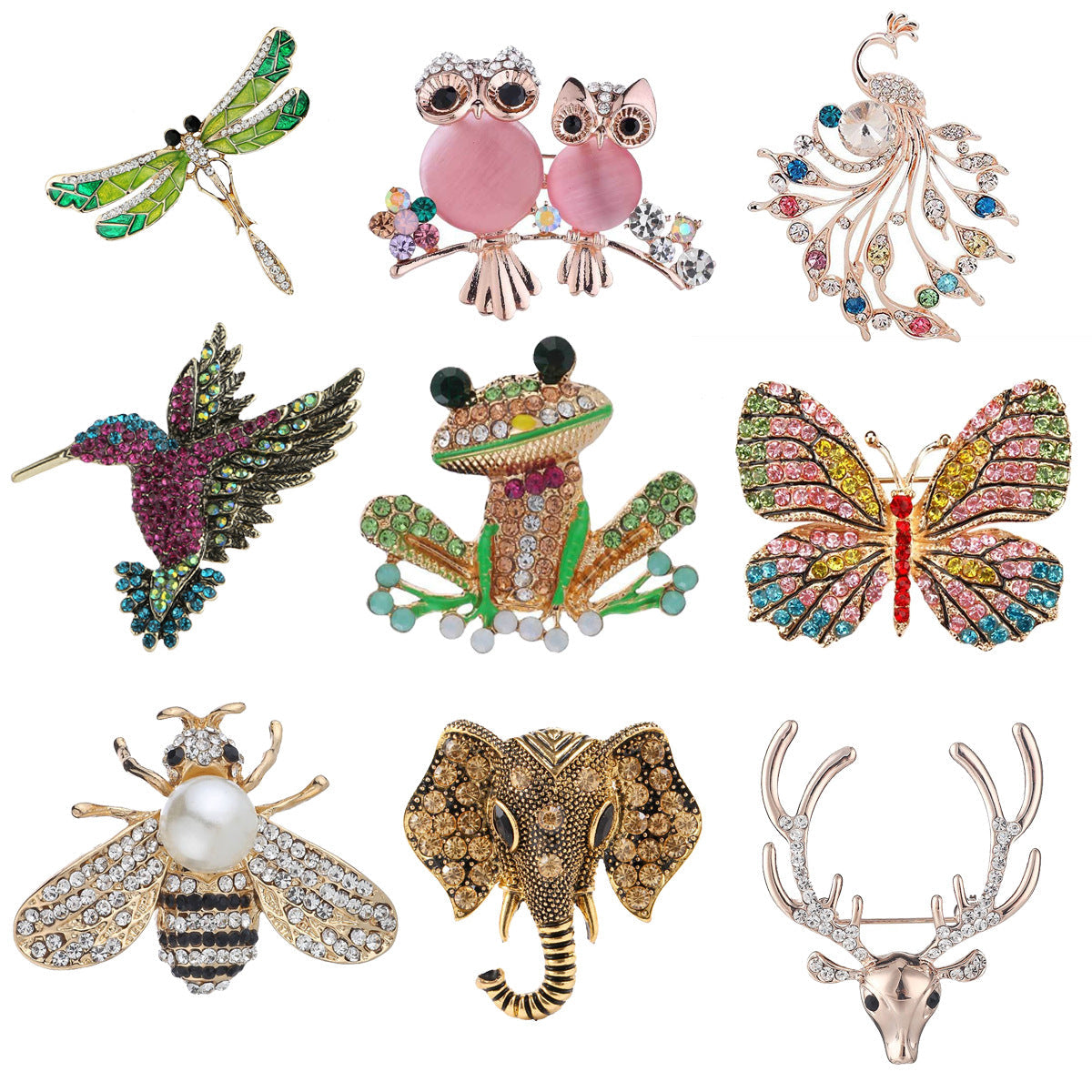 Charming animal pin brooch - Frog design