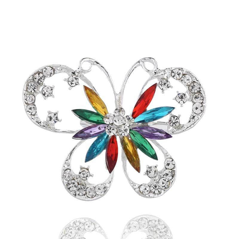 Charming animal pin brooch - Colourful design