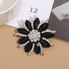 Premium Alloy Flower Brooch Pin - Image 3