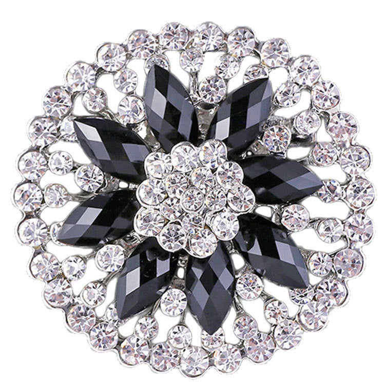 Premium Alloy Flower Brooch Pin - Image 6