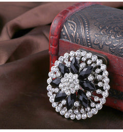 Premium Alloy Flower Brooch Pin - Image 10