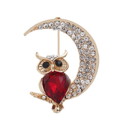 Color Variants of Owl Moon Pin