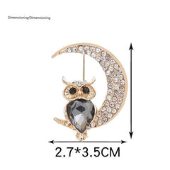 Detailed View of Owl Jewelry Item