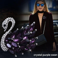 Gift Presentation of Swan Brooch