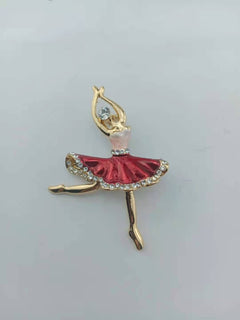 Fashionable anti-slip brooch with unique design