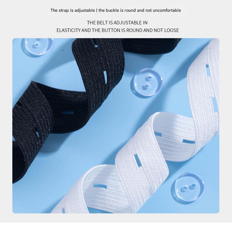 Comfortable high-waist trouser belt for casual wear