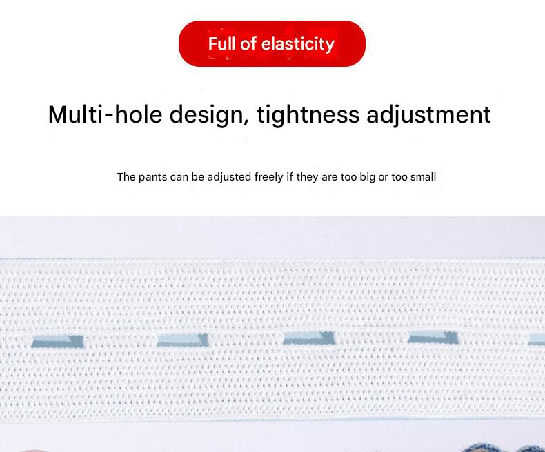 High-quality materials of the adjustable trouser belt