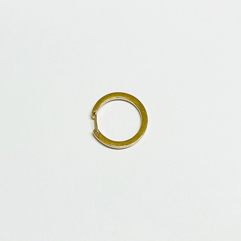 Close-up of durable outdoor hook clip