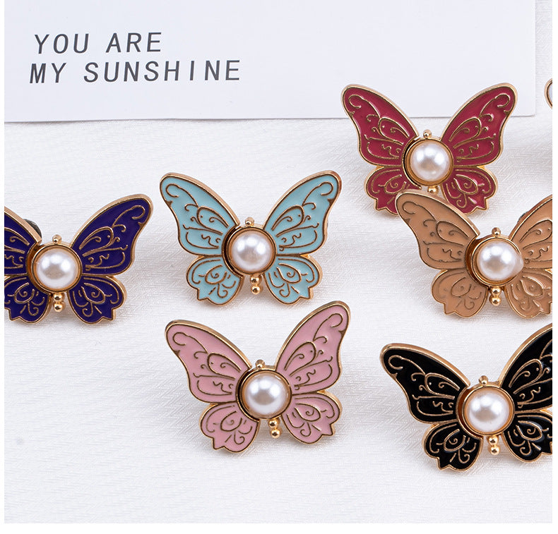 Butterfly pattern waist adjuster for jeans