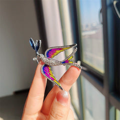 Blue Swallow Brooch Image 6