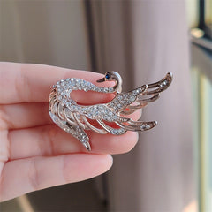 Versatile Swan Pin perfect for blazers and dresses