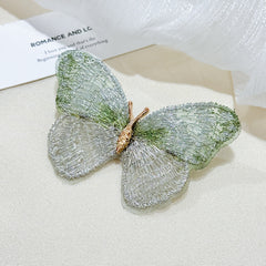 Stylish brooch on a jacket