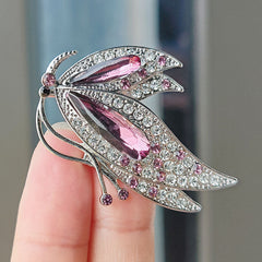 butterfly brooch pin in gift box