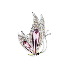 fashion accessory butterfly pin displayed