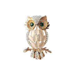 Chic Owl Brooch in gift box