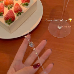Elegant Showcase of Blue Bracelet