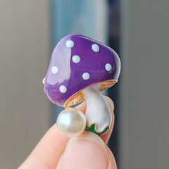 Pearl Pin Accessory with vibrant colours