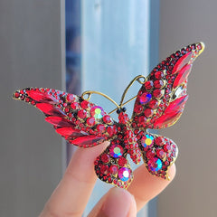 Chic Scarf Clip Butterfly Brooch - Image 2