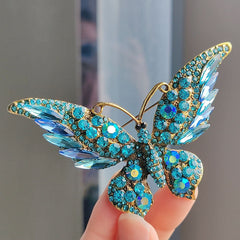 Premium Alloy Butterfly Brooch - Image 7