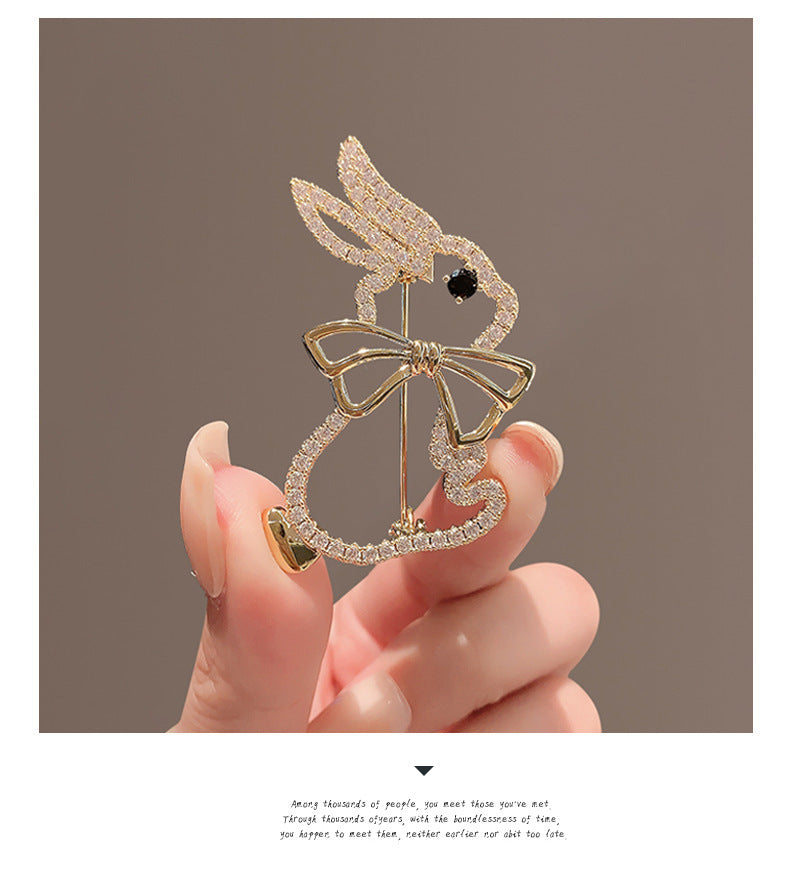 High-Quality Alloy Bunny Pin Image 8