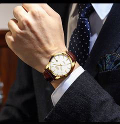 LIGE sports watch in outdoor setting