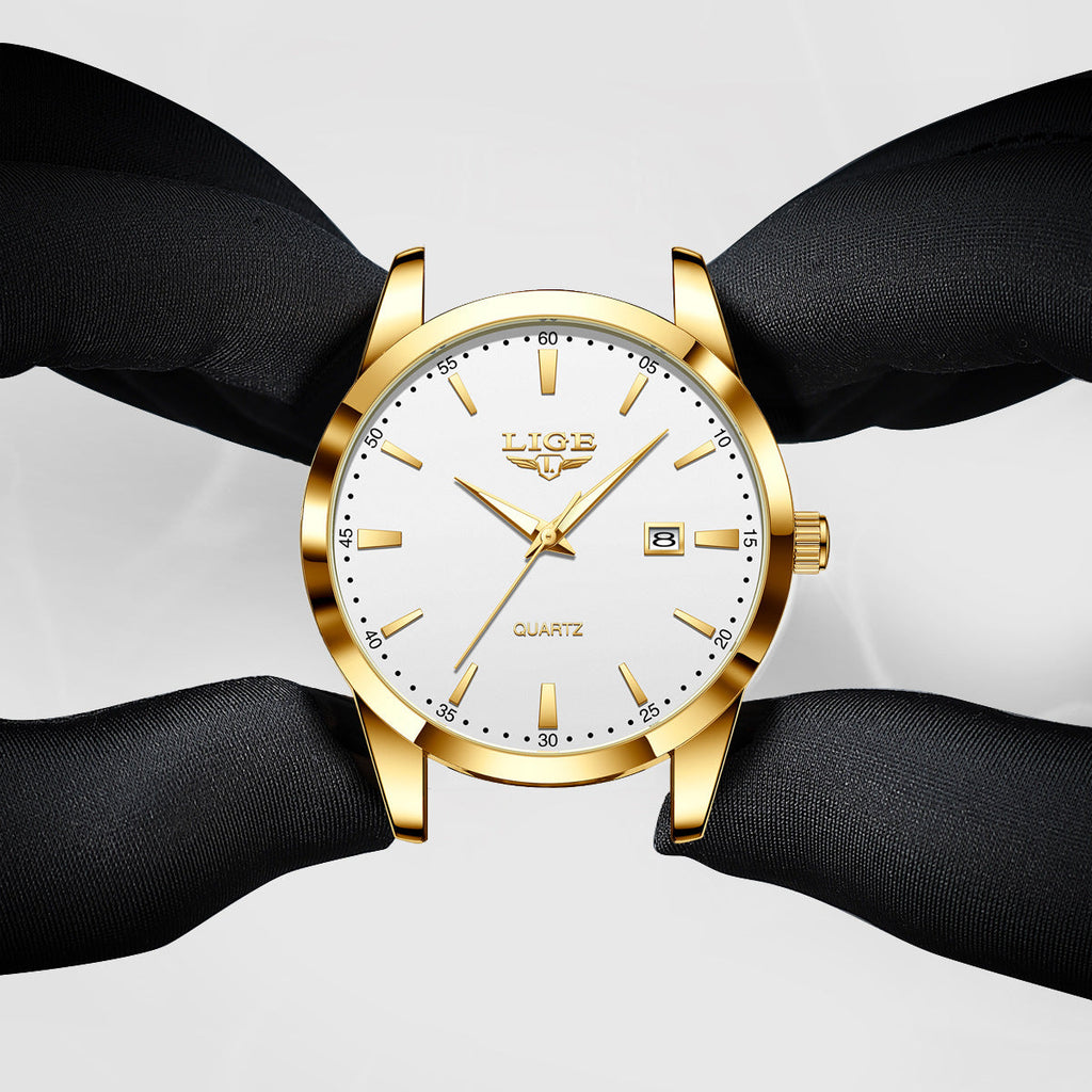 LIGE wristwatch demonstrating comfort and style