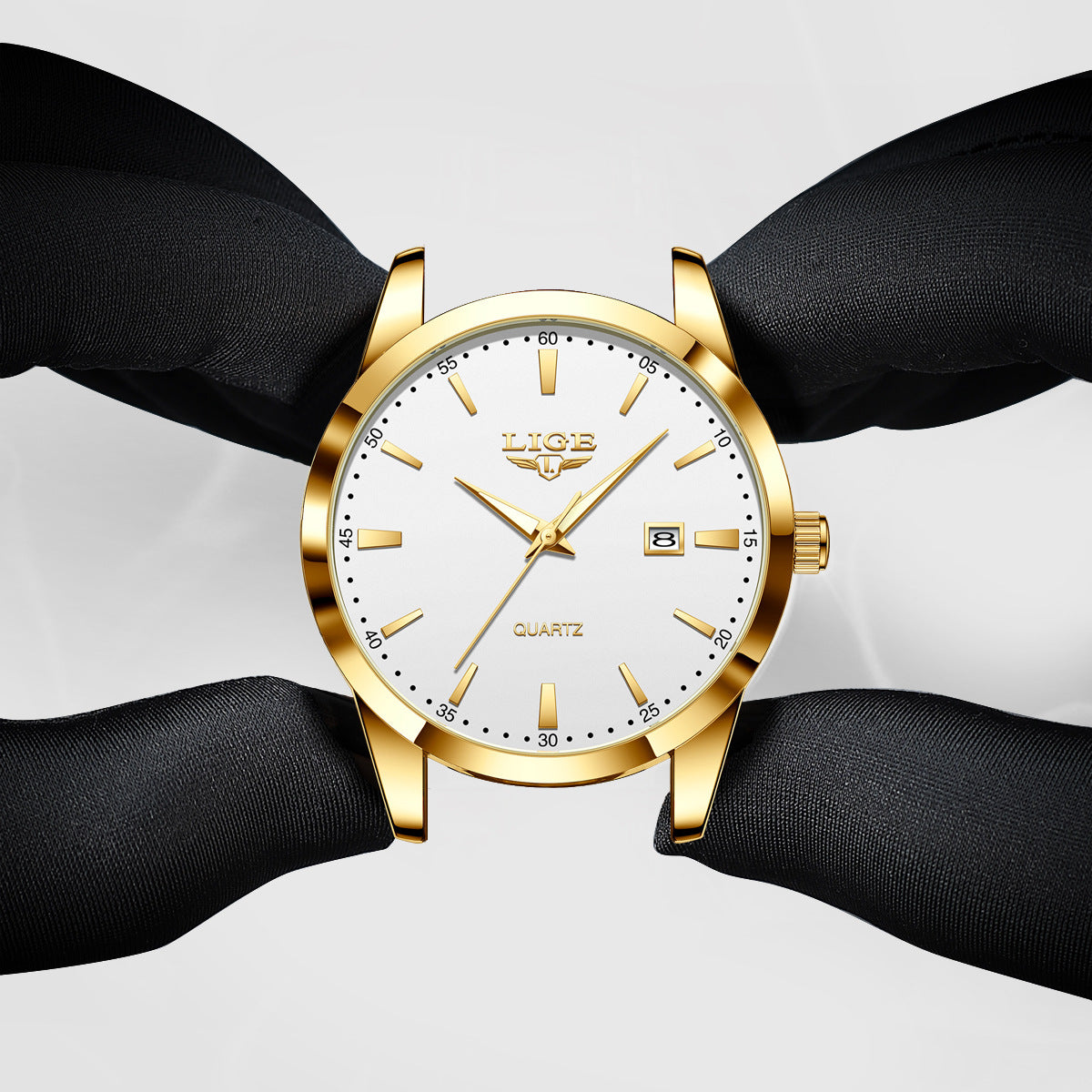 LIGE wristwatch demonstrating comfort and style