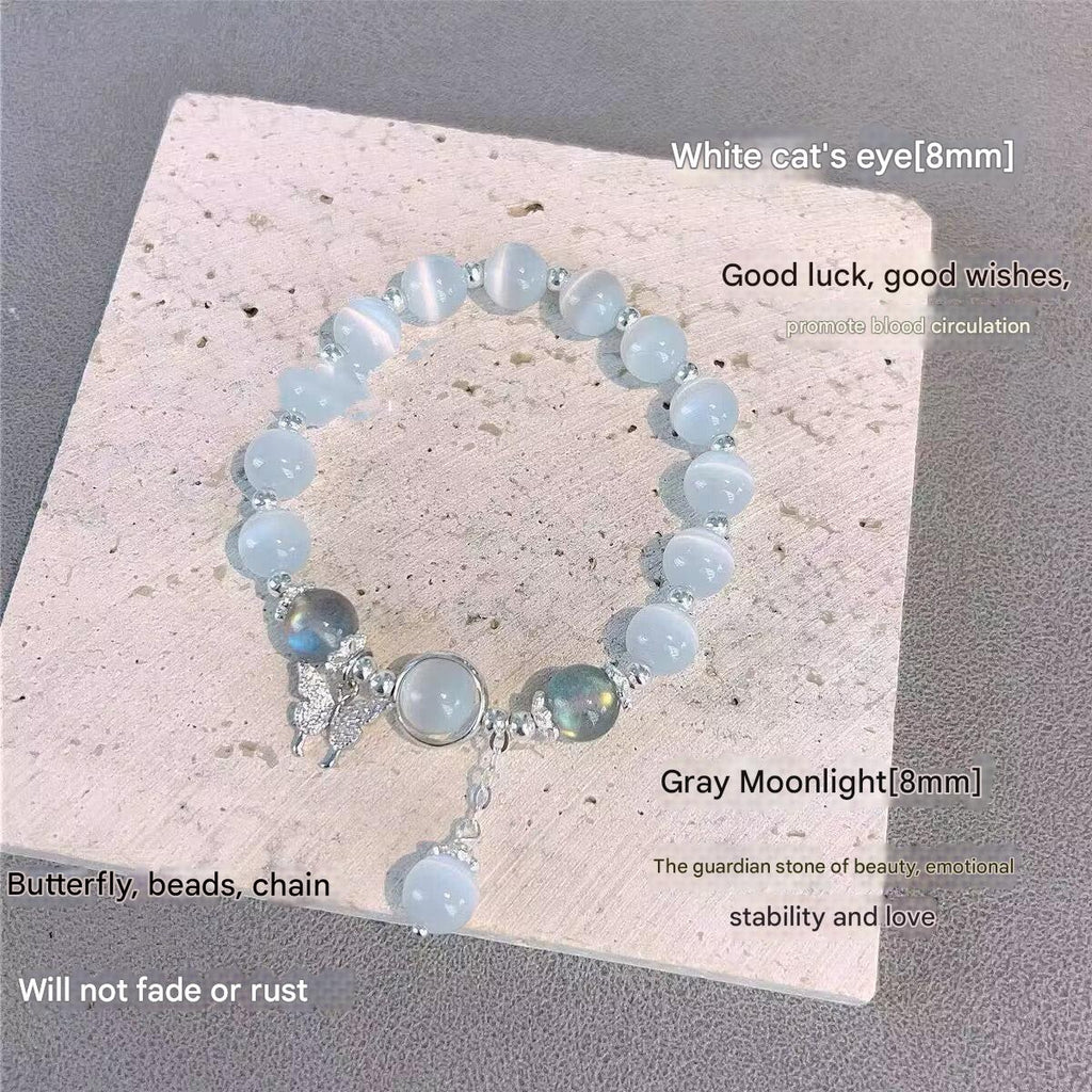 Charming Butterfly Glass Bracelet Image 2